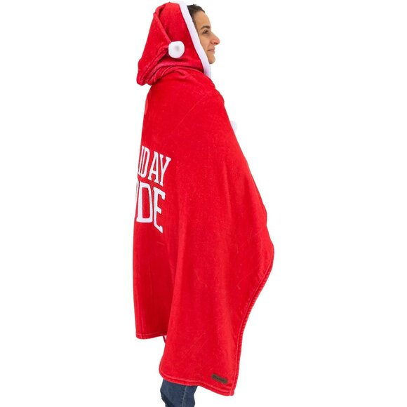 Holiday Mode 50" x 60" Royal Plush Hooded Blanket - Picture 6 of 9